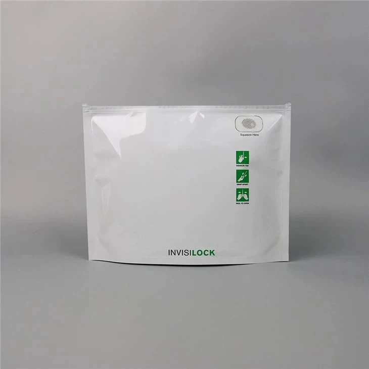 Customized Label Pinch And Slider Child Resistant Bags